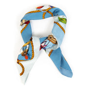 Buy this authentic second-hand vintage Hermès Carré Les Folies Du Ciel Scarf at online webshop LabelLOV.
