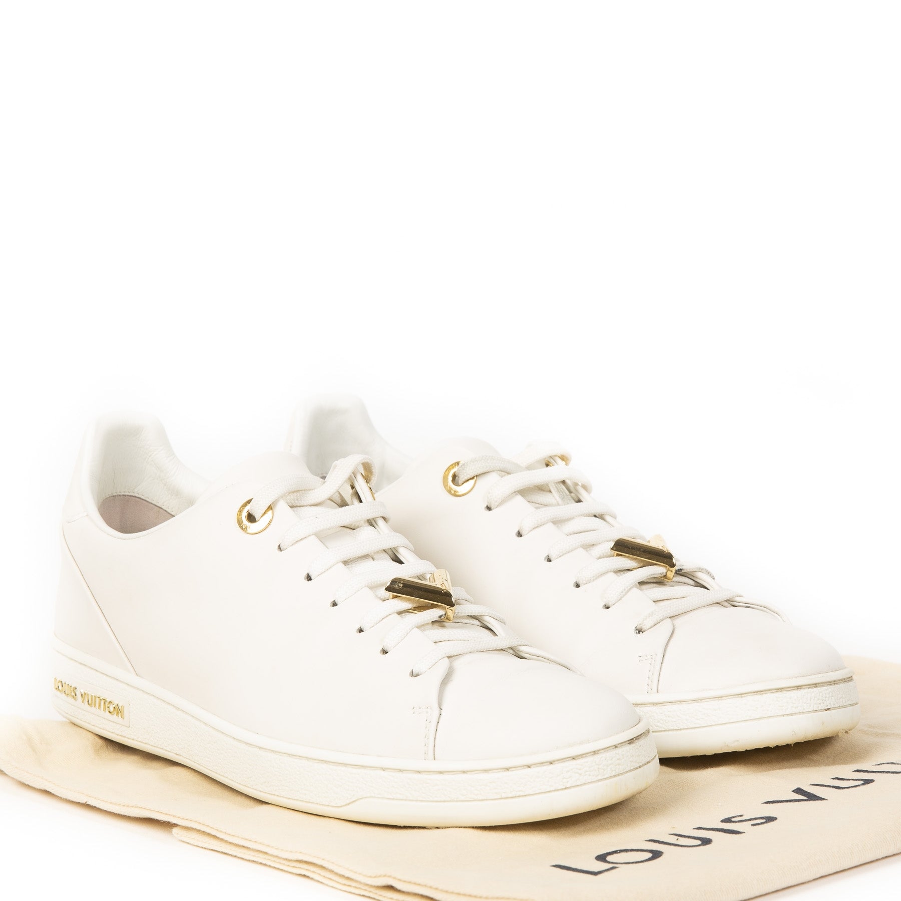 Authentique seconde main vintage Louis Vuitton Frontrow Trainers achète en ligne webshop LabelLOV
