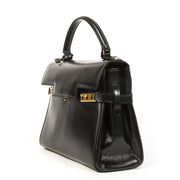 Authentieke tweedehands Delvaux zwart Tempête MM juiste prijs veilig online winkelen LabelLOV webshop luxe merken winkelen Antwerpen België mode fashion