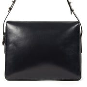 Delvaux Dark Blue poirier Shoulder Bag