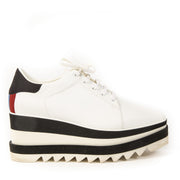 Authentieke Tweedehands Stella McCartney Black White Elyse Shoes juiste prijs veilig online shoppen luxe merken webshop Antwerpen België fashion mode