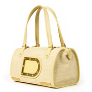 Delvaux Louise Beige Boston Bag