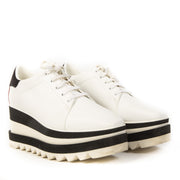 Authentieke Tweedehands Stella McCartney Black White Elyse Shoes juiste prijs veilig online shoppen luxe merken webshop Antwerpen België fashion mode