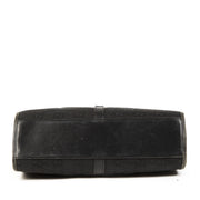 Gucci Black GG Monogram Fabric Shoulder Bag