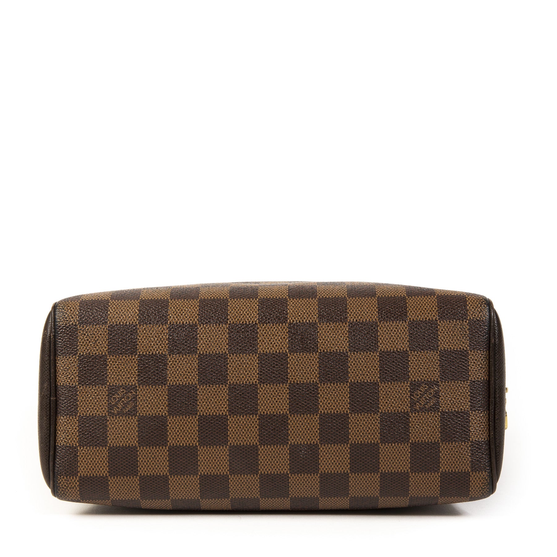 Authentieke Tweedehands Louis Vuitton Damier Ebene Brera Top Handle Bag juiste prijs veilig online shoppen luxe merken webshop winkelen Antwerpen België mode fashion