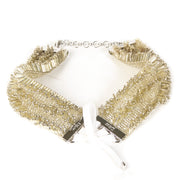 Authentic second-hand vintage Dior Beaded Necklace Bracelet and Earrings Set buy online webshop LabelLOV