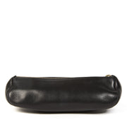 Authentieke tweedehands Delvaux Black Leather Pochette juiste prijs veilig online winkelen LabelLOV webshop luxe merken