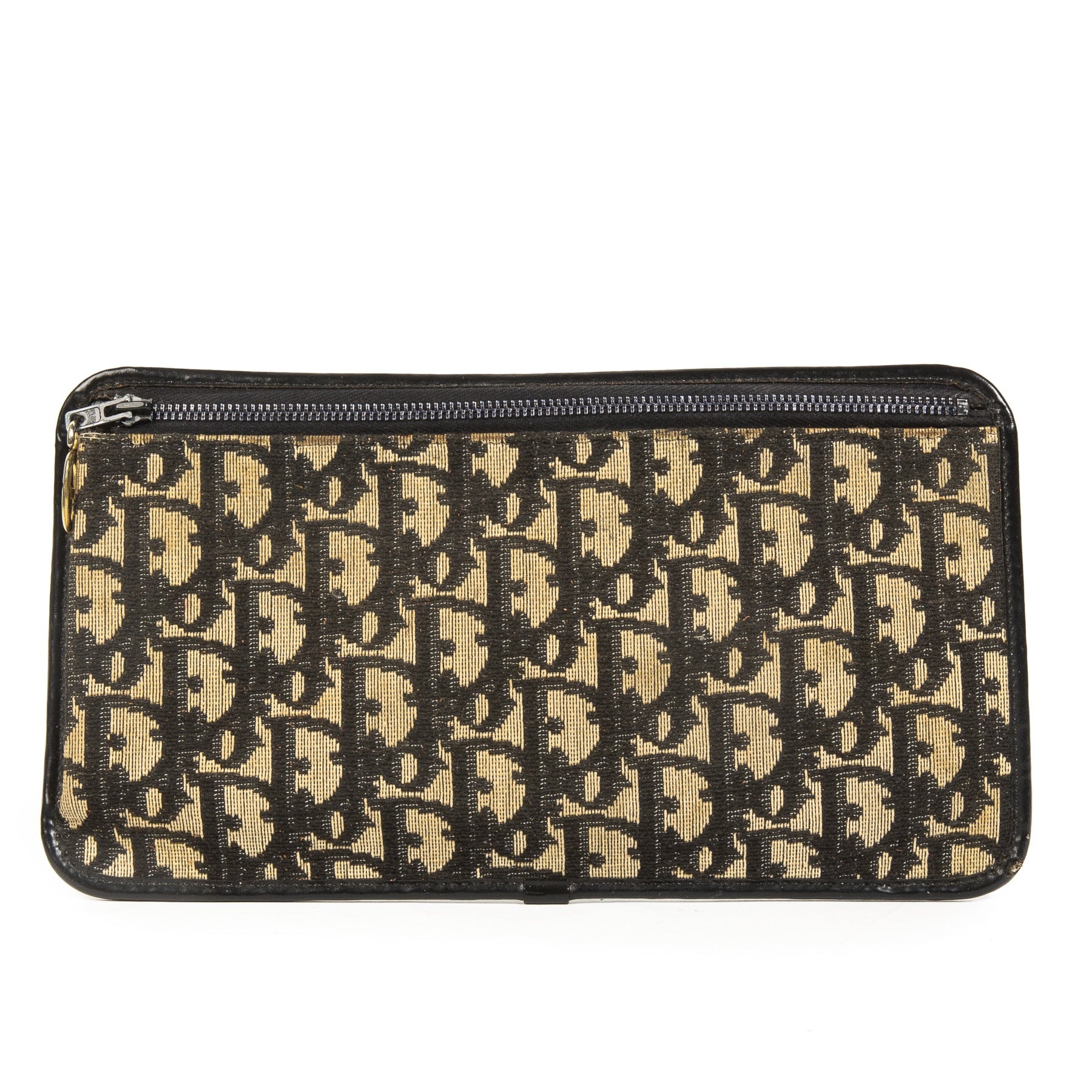 acheter en ligne seconde main Dior Dark Blue Pouch Monogram .