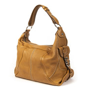 Authentieke Tweedehands Tods Camel Shoulder Bag juiste prijs veilig online shoppen luxe merken webshop winkelen Antwerpen België mode fashion