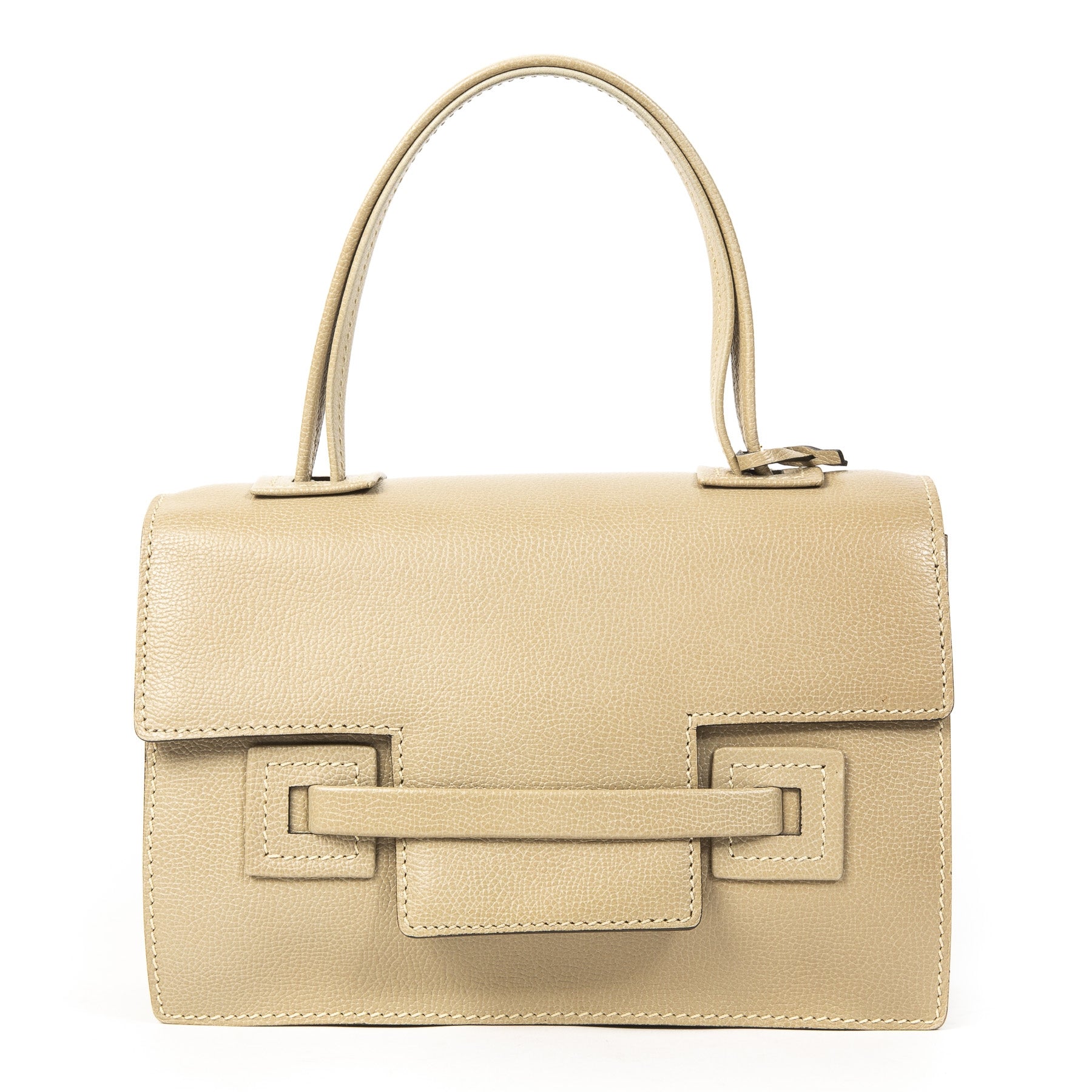 Delvaux Sand Top Handle