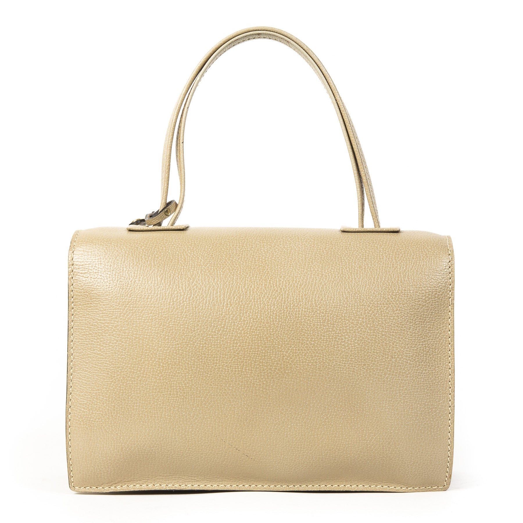 acheter en ligne seconde main Delvaux Sand Top Handle