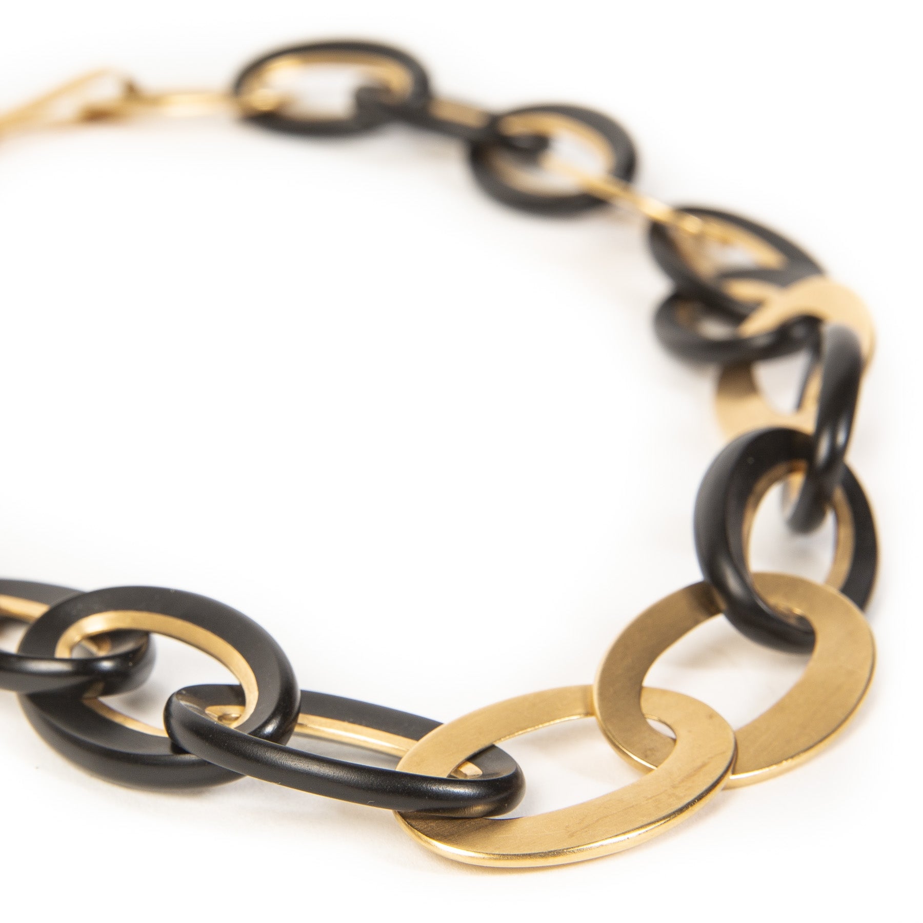 Authentieke Tweedehands Pomellato Chain Victoria Rose Gold Necklace juiste prijs veilig online shoppen luxe merken webshop winkelen Antwerpen België mode fashion