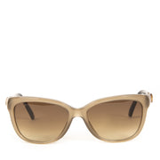 Authentieke Tweedehands Gucci Grey Bamboo Sunglasses juiste prijs veilig online shoppen luxe merken webshop winkelen Antwerpen België mode fashion