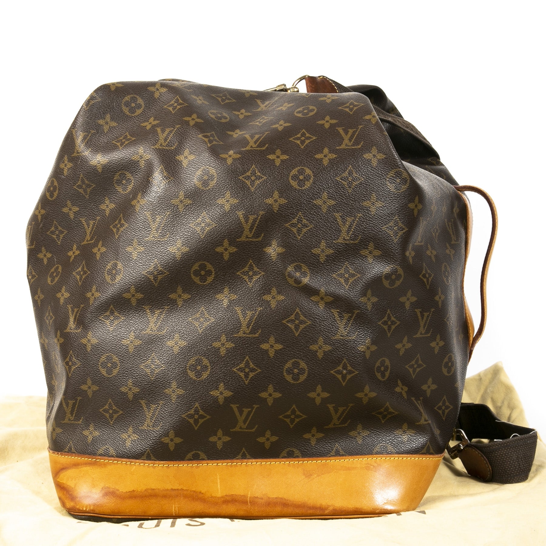 Authentieke Tweedehands Louis Vuitton Monogram Sac Marine Travel Bag juiste prijs veilig online shoppen luxe merken webshop winkelen Antwerpen België mode fashion