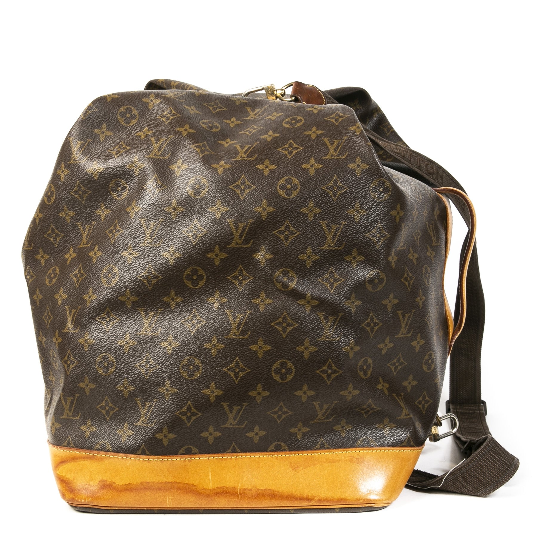 Authentieke Tweedehands Louis Vuitton Monogram Sac Marine Travel Bag juiste prijs veilig online shoppen luxe merken webshop winkelen Antwerpen België mode fashion