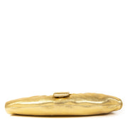 Authentieke Tweedehands Céline Gold Leather Buckle Bag juiste prijs veilig online shoppen luxe merken webshop winkelen Antwerpen België mode fashion