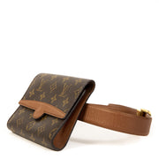 Authentieke Tweedehands Louis Vuitton Monogram Arche Belt Bag juiste prijs veilig online shoppen luxe merken webshop winkelen Antwerpen België mode fashion