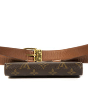 Authentieke Tweedehands Louis Vuitton Monogram Arche Belt Bag juiste prijs veilig online shoppen luxe merken webshop winkelen Antwerpen België mode fashion