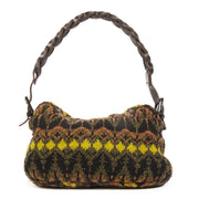 Koop deze authentieke tweedehands vintage Fendi Woven Knit Baguette Bag at online webshop LabelLOV.
