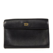 Delvaux Blue Leather Wallet