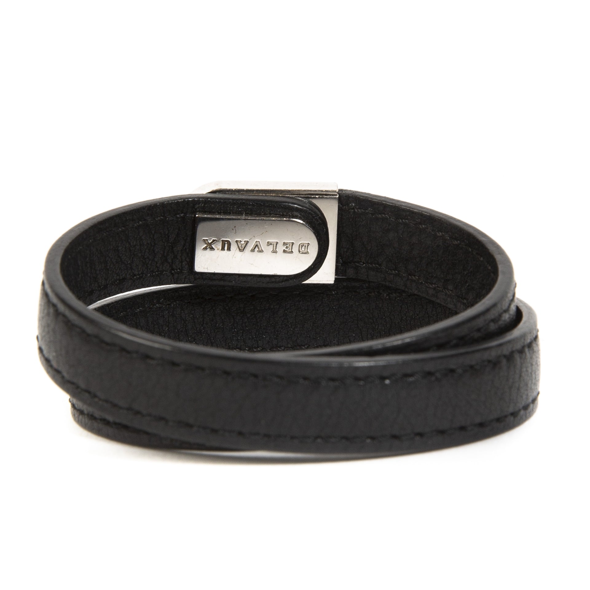 koop veilig online tegen de best eprijs Delvaux D Leather Bracelet