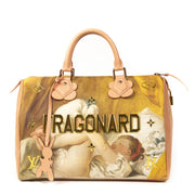 Authentieke Tweedehands Louis Vuitton Masters x Jeff Koons Pink Speedy 30 Fragonard Bag juiste prijs veilig online shoppen luxe merken webshop winkelen Antwerpen België mode fashion