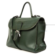 Buy this authentic second-hand vintage Delvaux Green Brillant GM at online webshop LabelLOV.