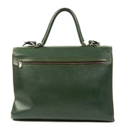 Koop deze authentieke tweedehands vintage Delvaux Green Brillant GM bij online webshop LabelLOV.