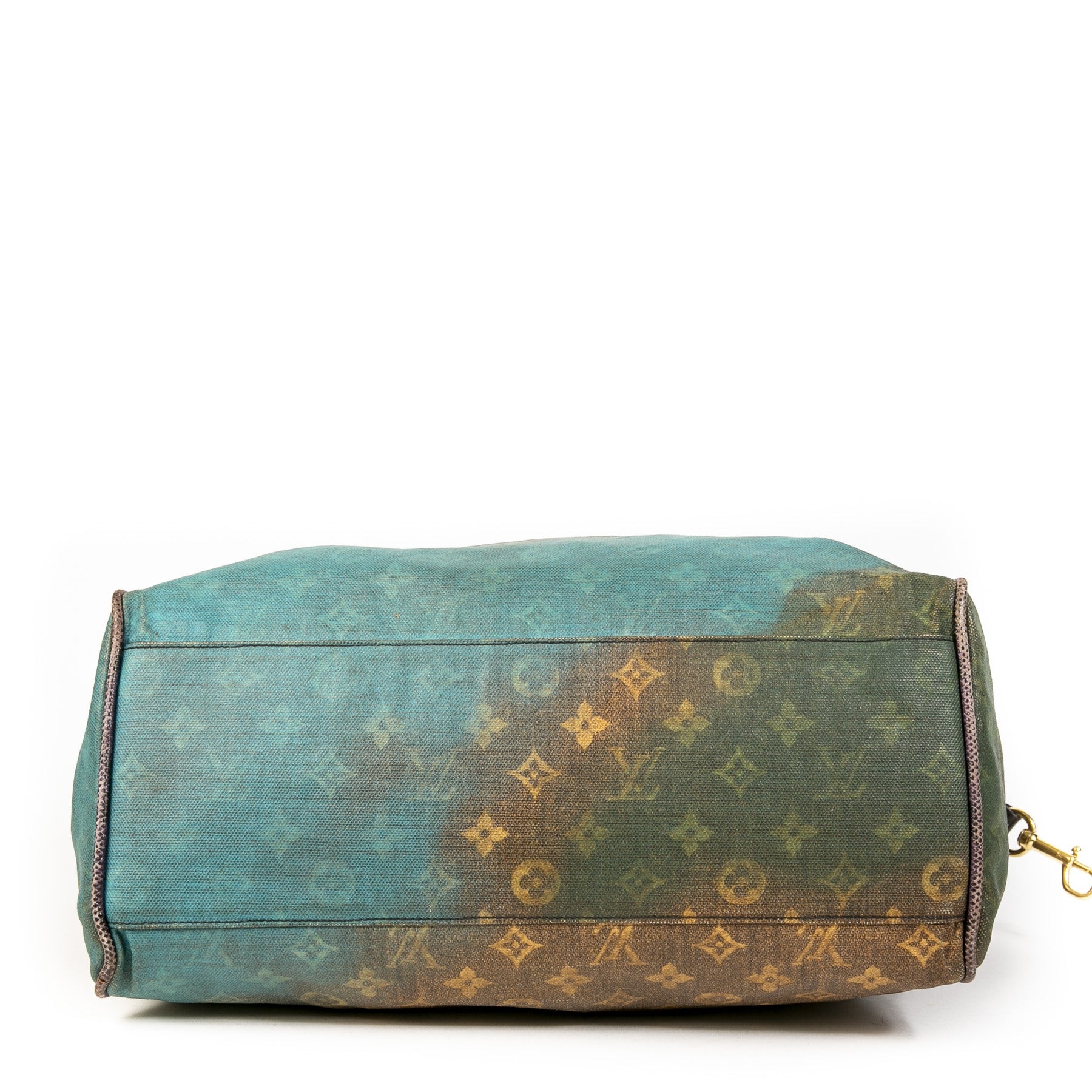 Authentieke Tweedehands Louis Vuitton Multicolor Monogram Karung Richard Prince Heartbreak Jokes Tote juiste prijs veilig online shoppen luxe merken webshop winkelen Antwerpen België mode fashion