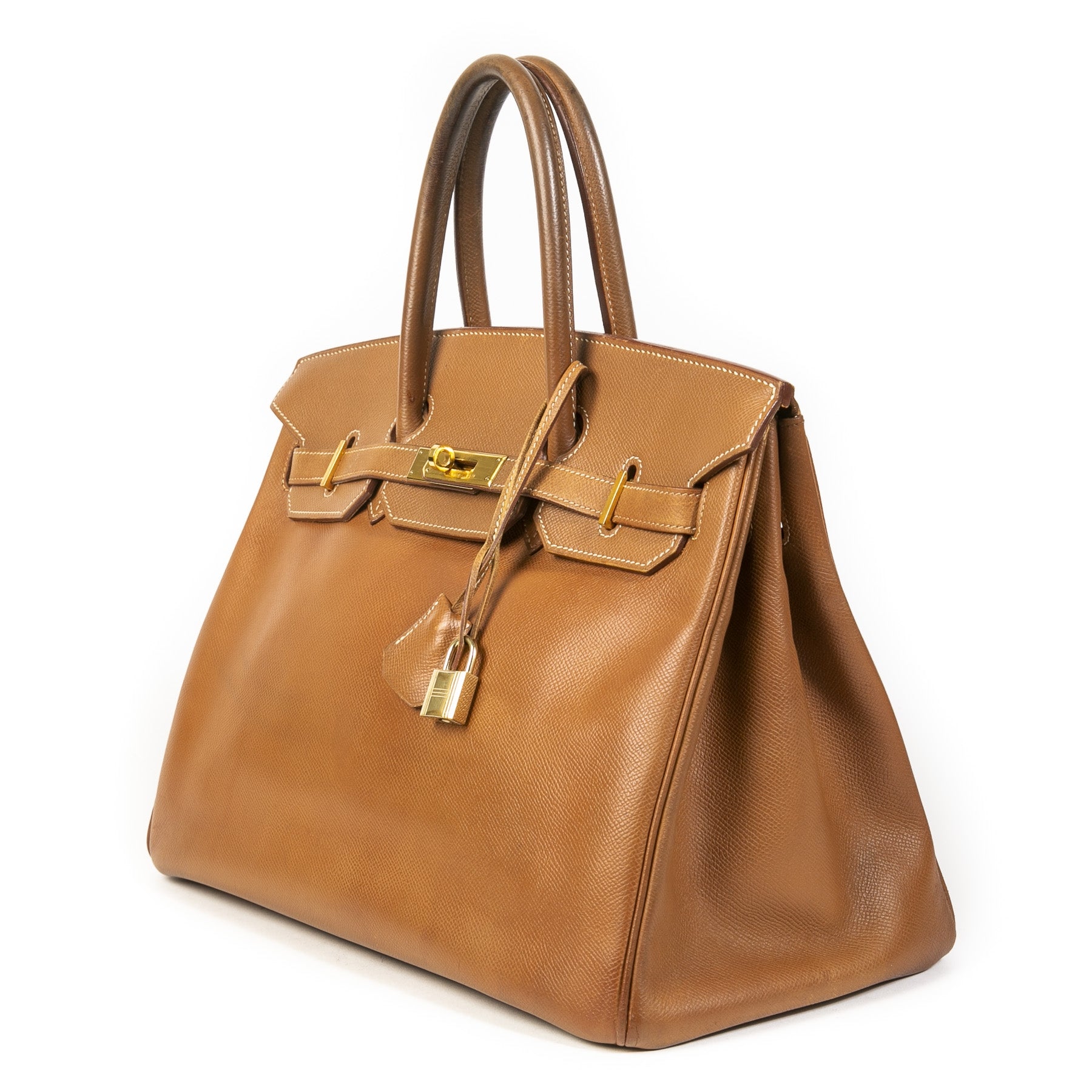 Hermès Birkin 35 Goud Epsom GHW
