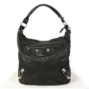 Authentic second-hand vintage Balenciaga Black Giant Day Bag buy online webshop LabelLOV