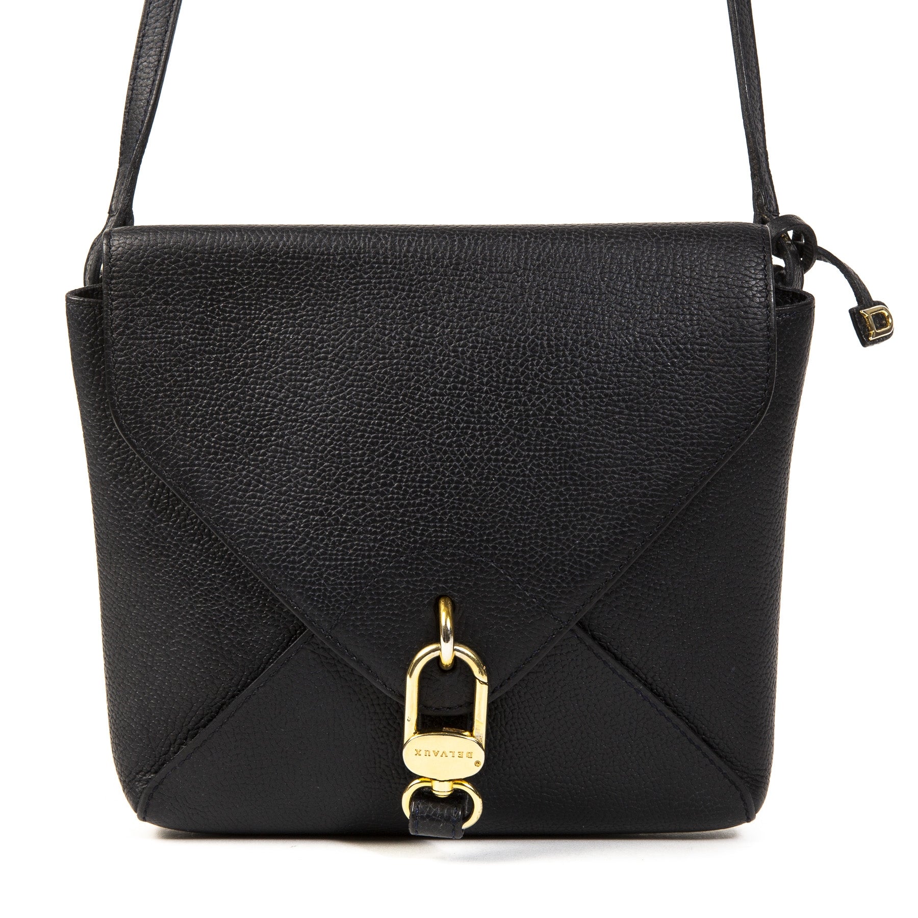 Delvaux Grelon Blue Crossbody Bag for the best price at Labellov