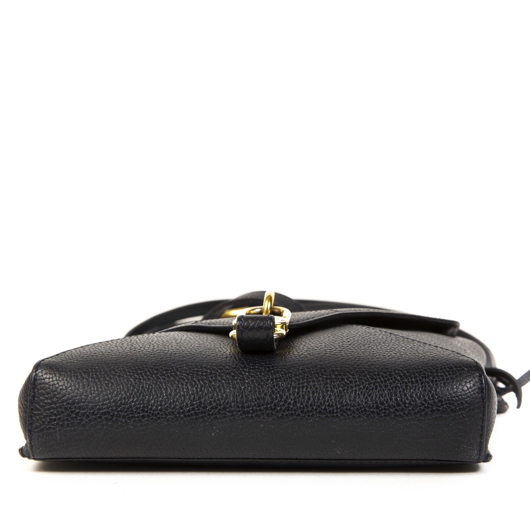 Delvaux Grelon Blue Crossbody Bag