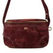 Delvaux Suede Marie Crossbody Bag