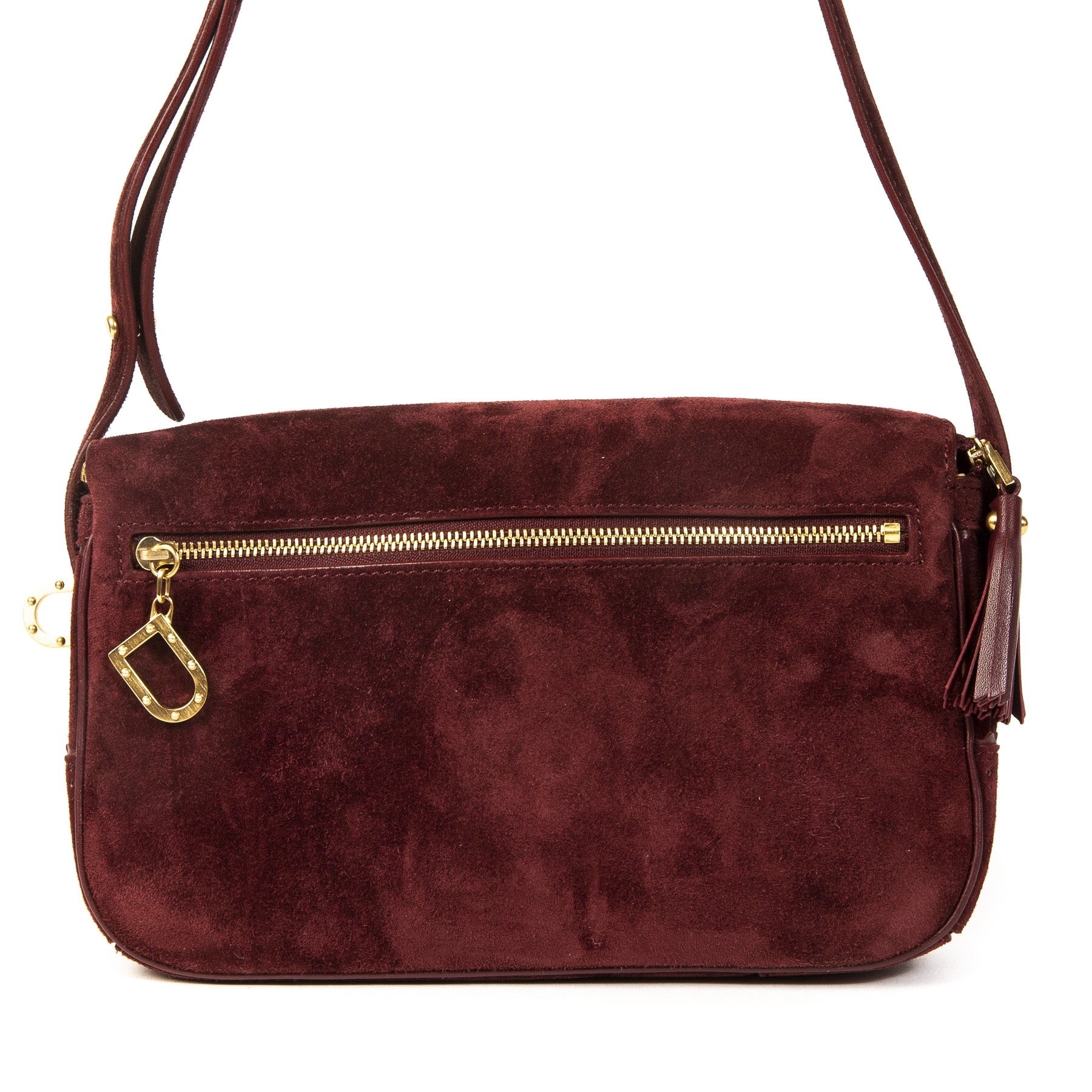 Delvaux Suede Marie Crossbody Bag
