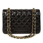 Chanel Small Black Classic Flap Bag GHW. Buy authentic secondhand chanel bag online at labellov antwerp, safe payment. Koop online tweedehands chanel classic flap bag bij labellov antwerpen, veilige betalinng. Designer vintage. Iconic chanel bag.