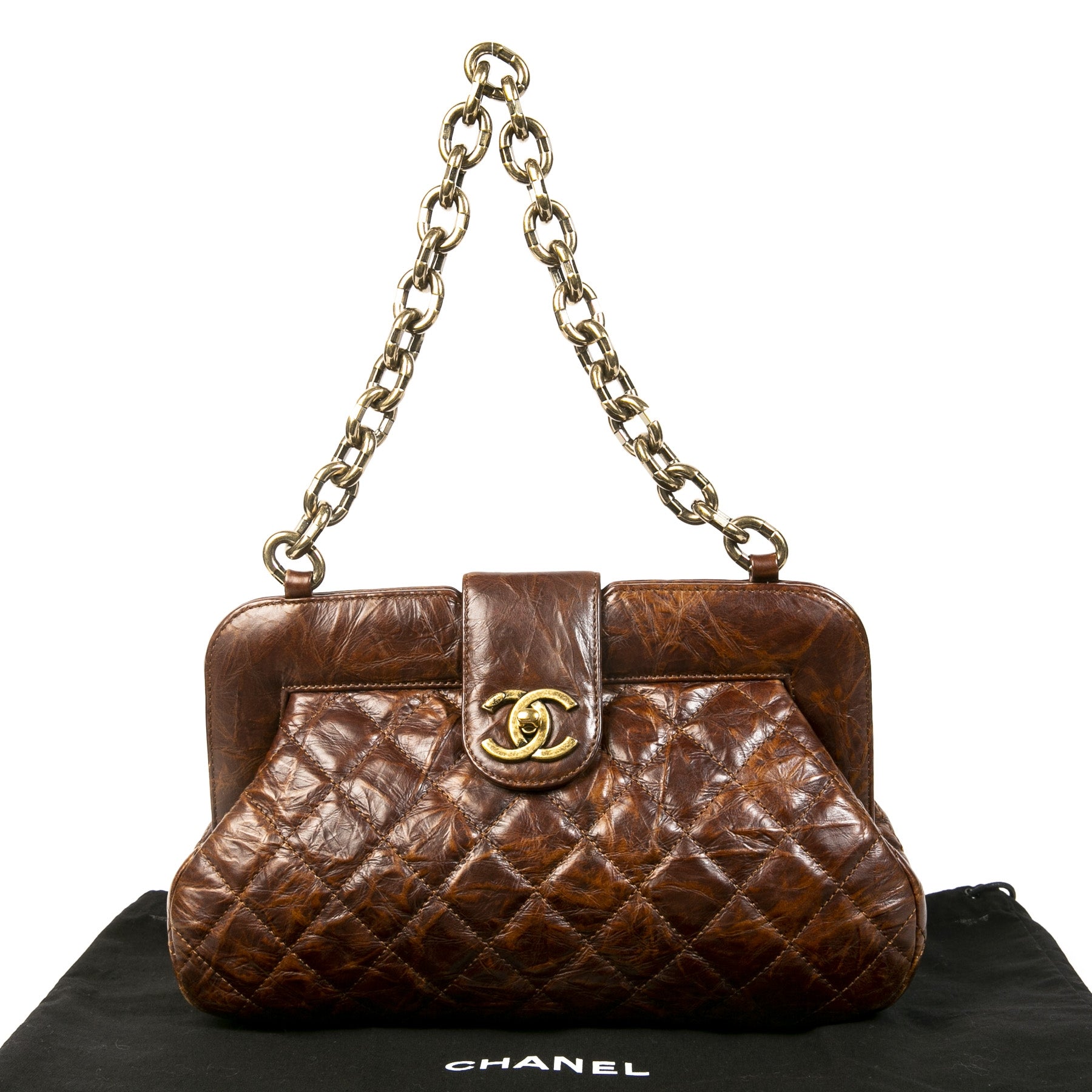 Chanel Brown Shoulder Bag