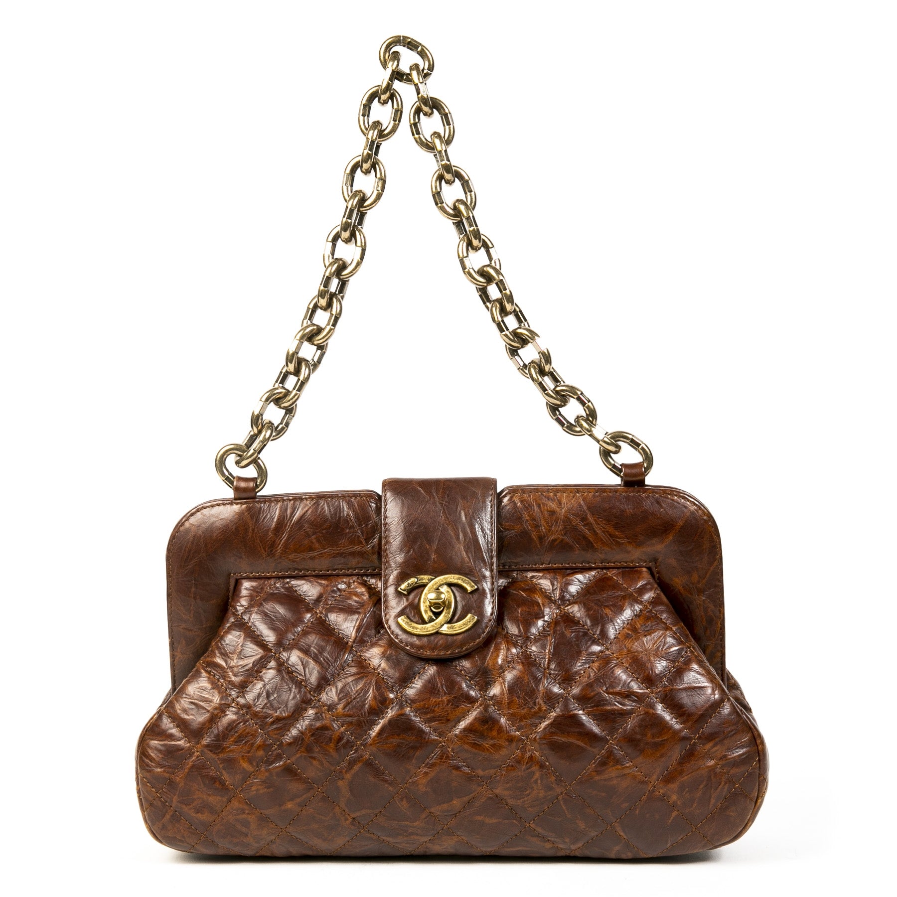 Chanel Brown Shoulder Bag