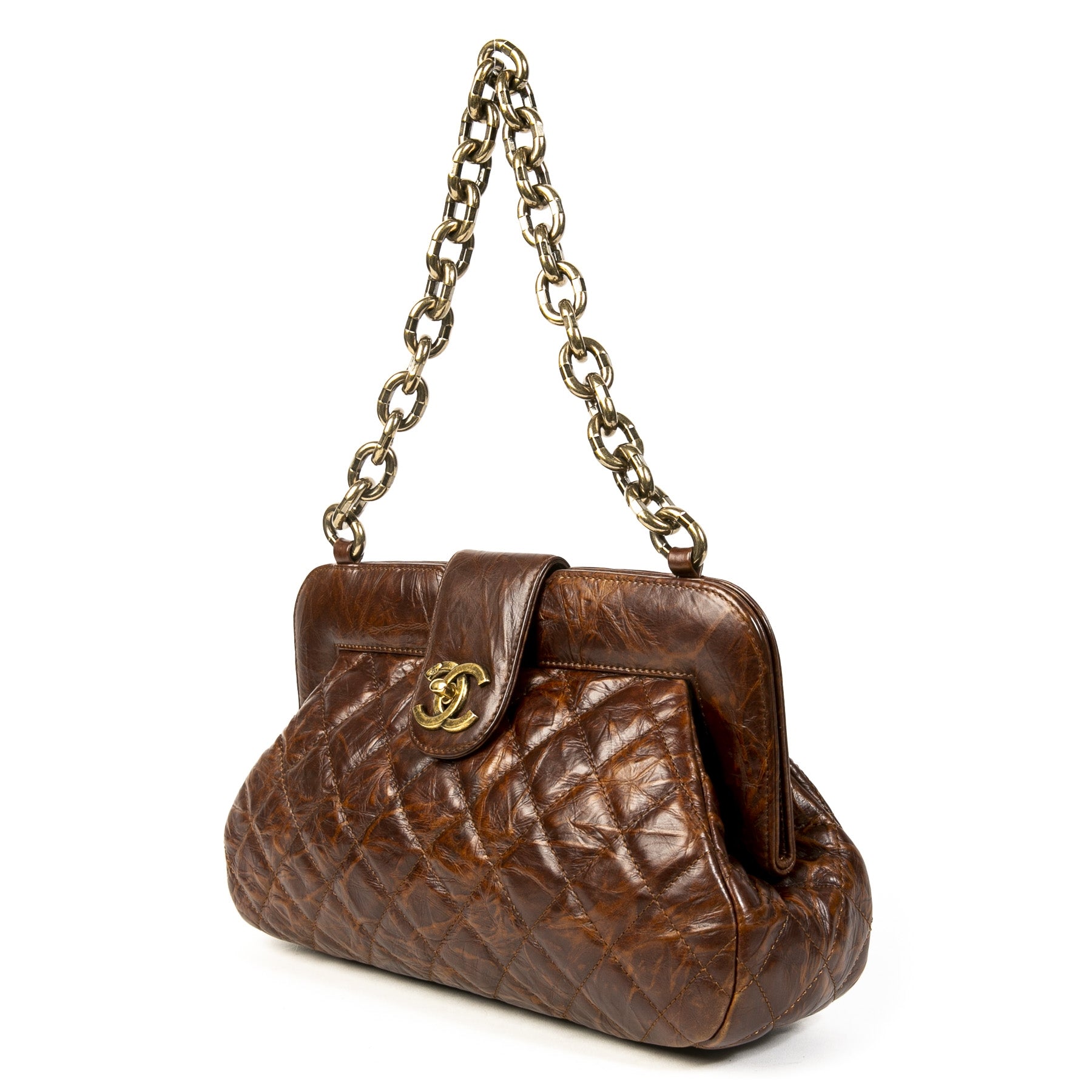 Chanel Brown Shoulder Bag
