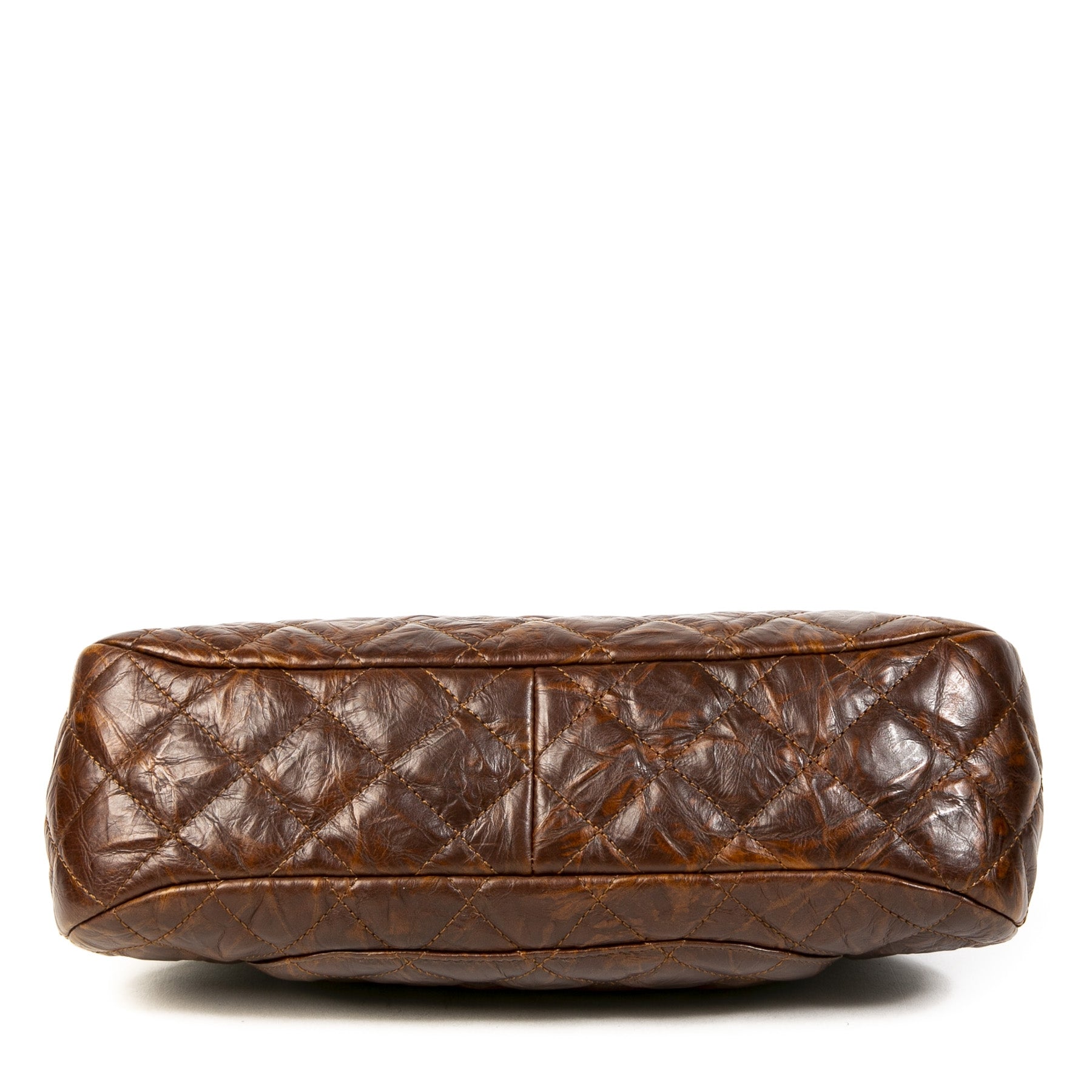 Sac à bandoulière marron Chanel