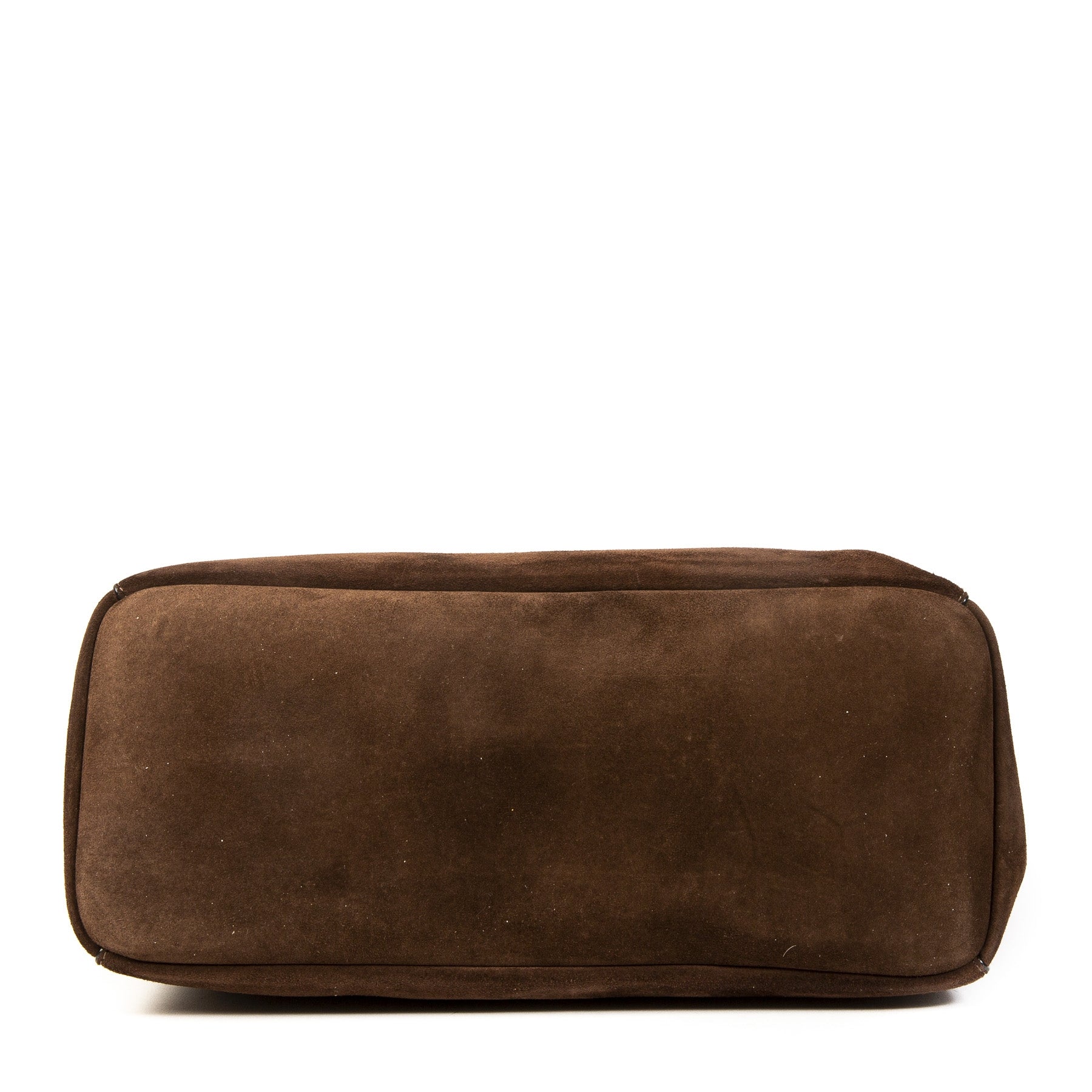 Jimmy Choo Donkerbruine Suede Raven Tas