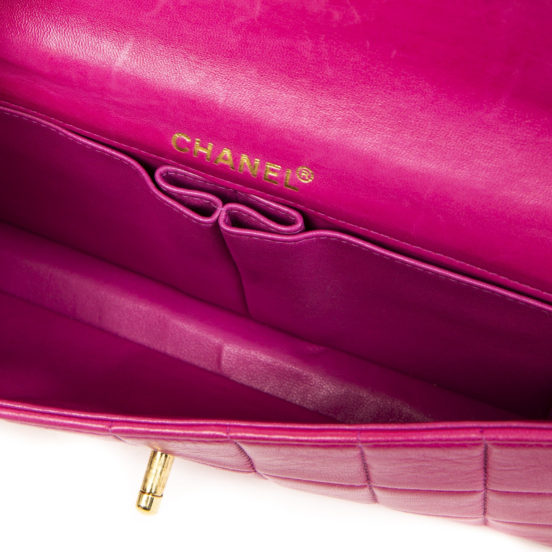 Chanel East West Pink Chocolate Bar Flapbag