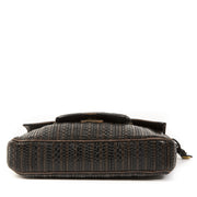 Delvaux Toile de Cuir Brown and Black Bag