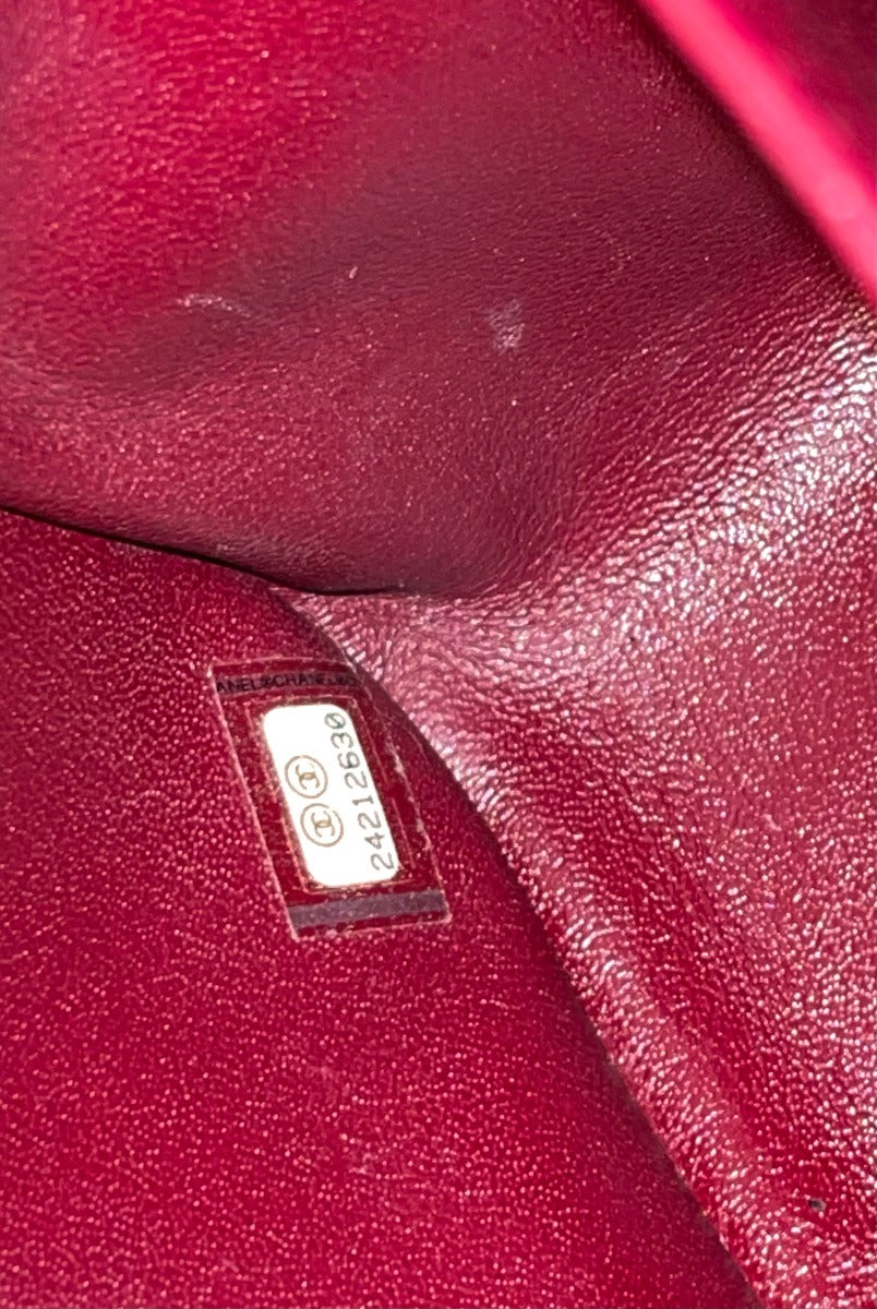 Chanel Zwart Lamsleer Grote Klassieke Flap Tas