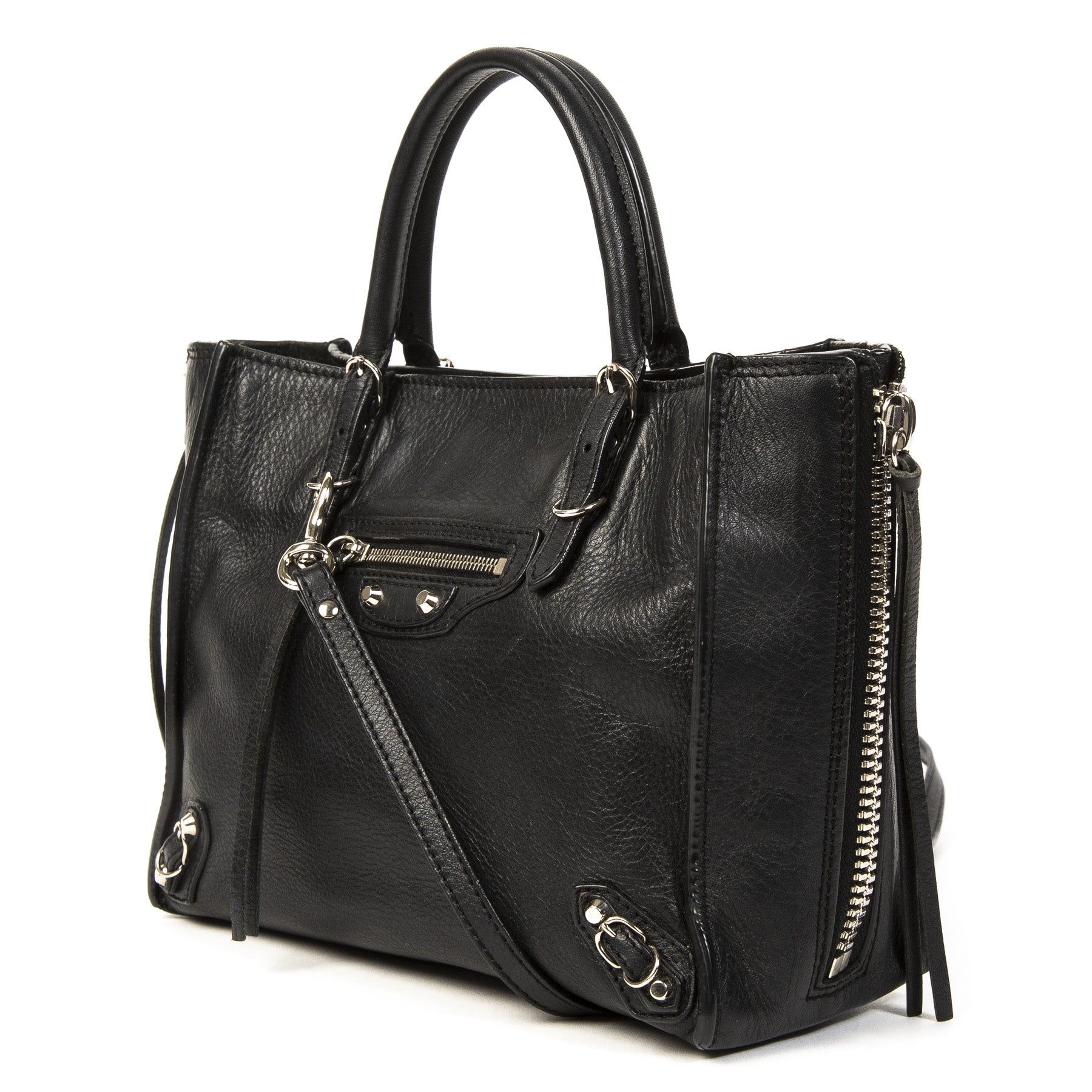 Balenciaga Black Papier Mini A4 Zip Around. Buy authentic secondhand Balenciaga bag at labellov antwerp, safe payment. Koop online tweedehands balenciaga papier tas bij labellov antwerpen. Veilige betaling. Designer vintage.