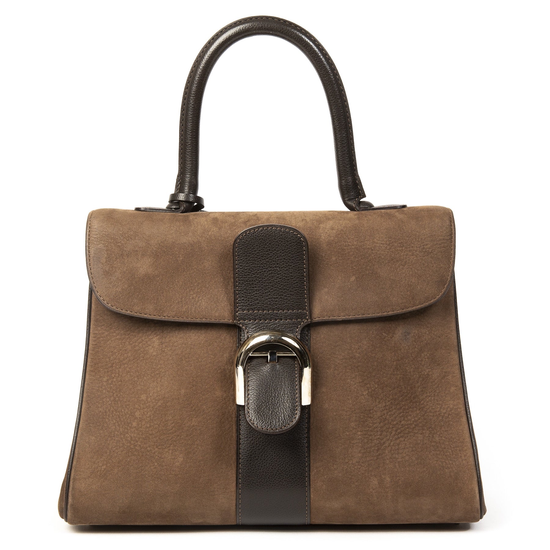 Buy this authentic second-hand vintageDelvaux Brillant MM Dark Brown Nubuck GHW at online webshop LabelLOV. Safe and secure shopping. Koop deze authentieke tweedehands vintage Delvaux Brillant MM Dark Brown Nubuck GHW bij online webshop LabelLOV.