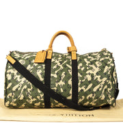 Louis Vuitton x Takashi Murakami Monogramouflage Keepall 55. Buy authentic secondhand lconic LV Keepall at labellov antwerp, safe payment designer vintage. Koop online tweedehands LV keepall 55 bij labellov antwerpen. Veilige betaling.