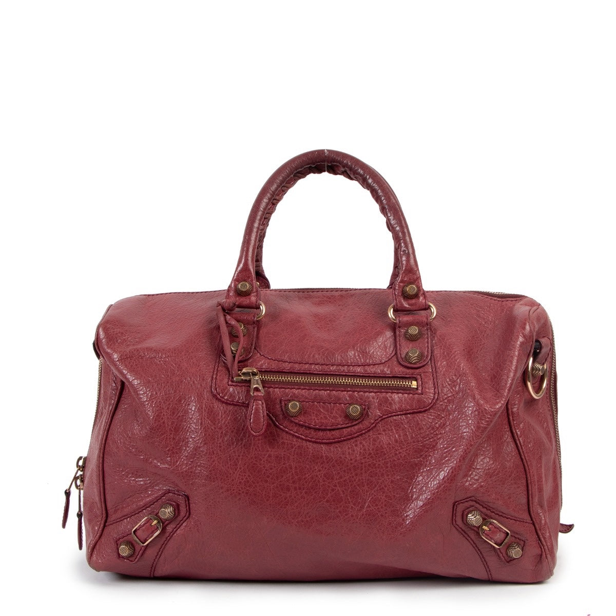 Shop authentic second hand Balenciaga Classic City Polly Boston Bag at Labellov