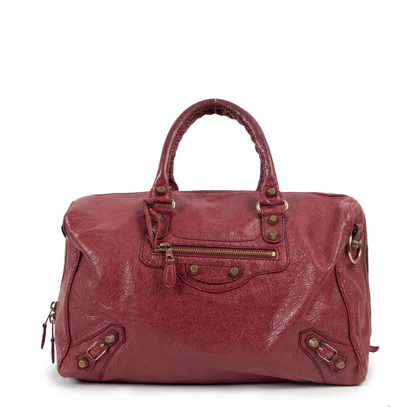 Shop authentic second hand Balenciaga Classic City Polly Boston Bag at Labellov