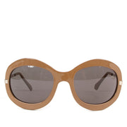 Yves Saint Laurent Brown Acetate Sunglasses for the best price at Labellov secondhand luxury in Antwerp